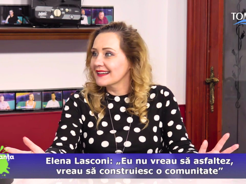 Elena Lasconi: „Mă opresc și vorbesc cu copii pe stradă, chiar dacă copiii nu votează”