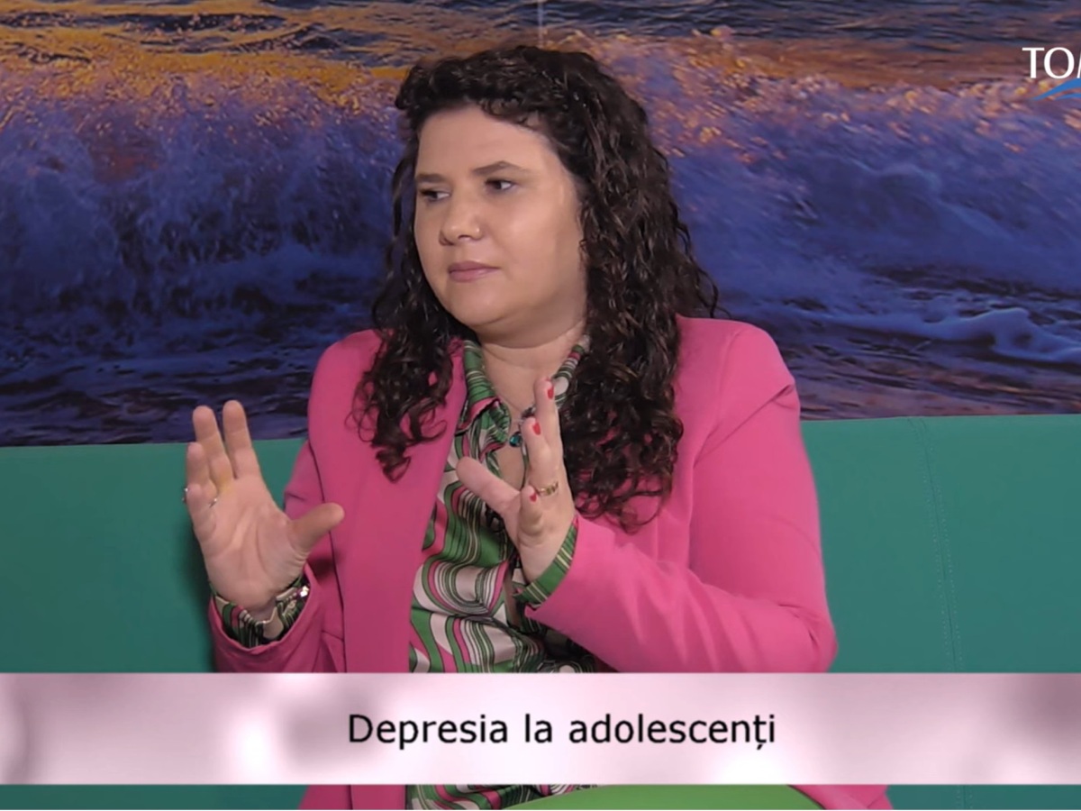 Psiholog Cristina Raluca Dincu: „Depresia la adolescenți, declanșată de mai mulți factori”